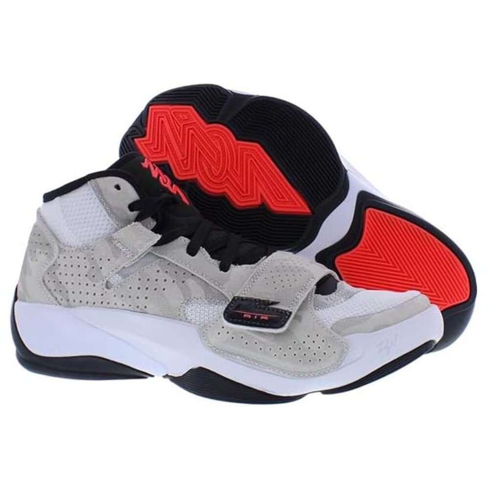 Nike Kid's Jordan Zion2 GS Boys Shoes, White/Black/Camo